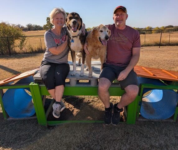 Jason and Suzanne, founders of Puppy Playground